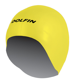 DOLFIN Silicone Dome Racing Cap (Yellow (184))